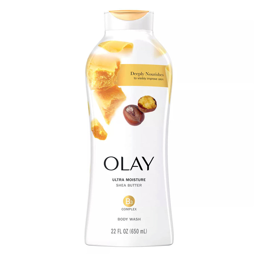 Olay Ultra Moisture Body Wash, Shea Butter, 22 Oz